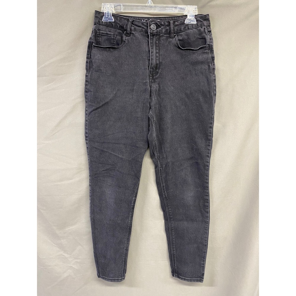 NOBO High Rise Skinny Jeans Women's Junior's Size 13 Black Wash Denim Casual